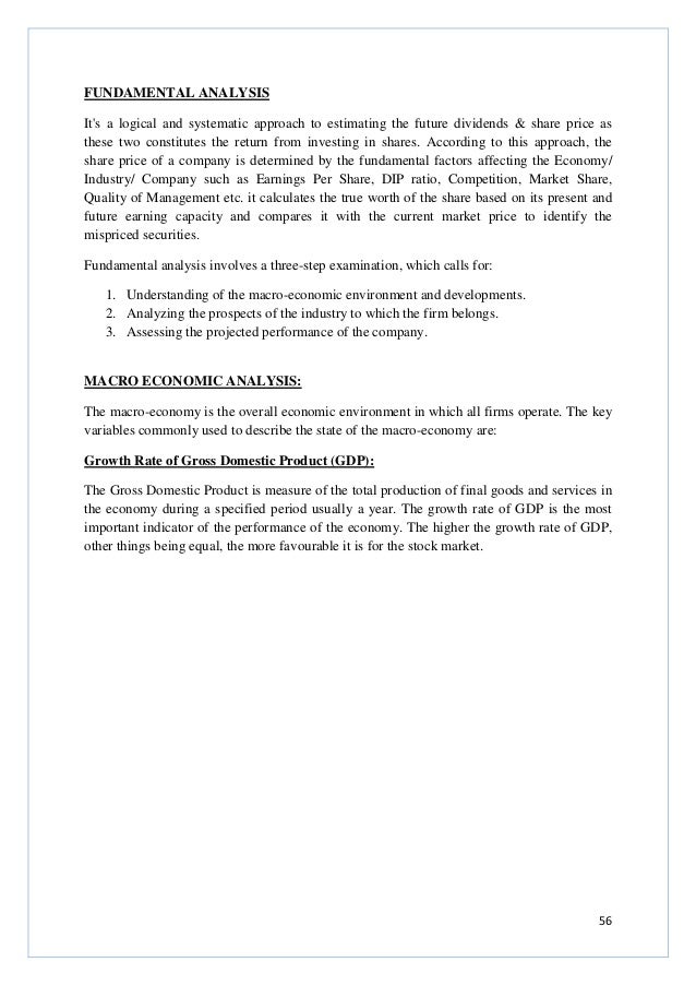 fundamental analysis example nature of security analysis